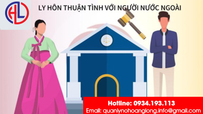 Thủ tục khi ly hôn thuận tình với người nước ngoài